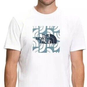 NEW The North Face Boxed In Camo Logo Graphic T-Shirt LARGE